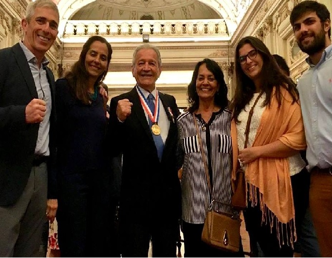 Grande mestre Robson Gracie � homenageado com a medalha Pedro Ernesto