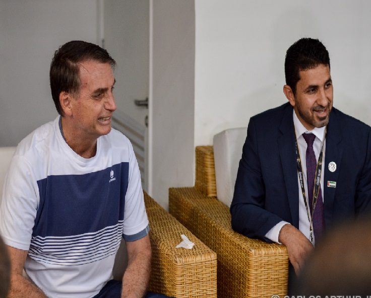 Presidente eleito, Jair Bolsonaro marca presen�a em torneio de Jiu-Jitsu
