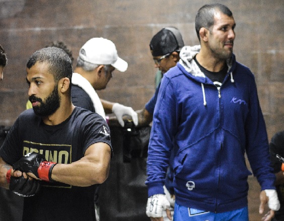 Os bastidores de Rodolfo Vieira e Bruno Malfacine na nova temporada de �Do BJJ ao MMA�, no Combate