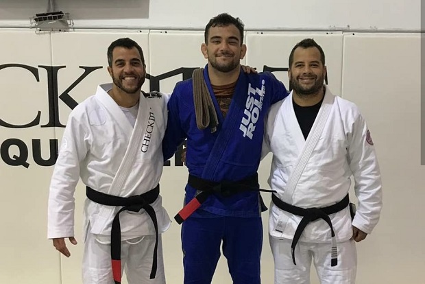 Talento da Checkmat, Gabriel Almeida cita emo��o ao receber a faixa preta